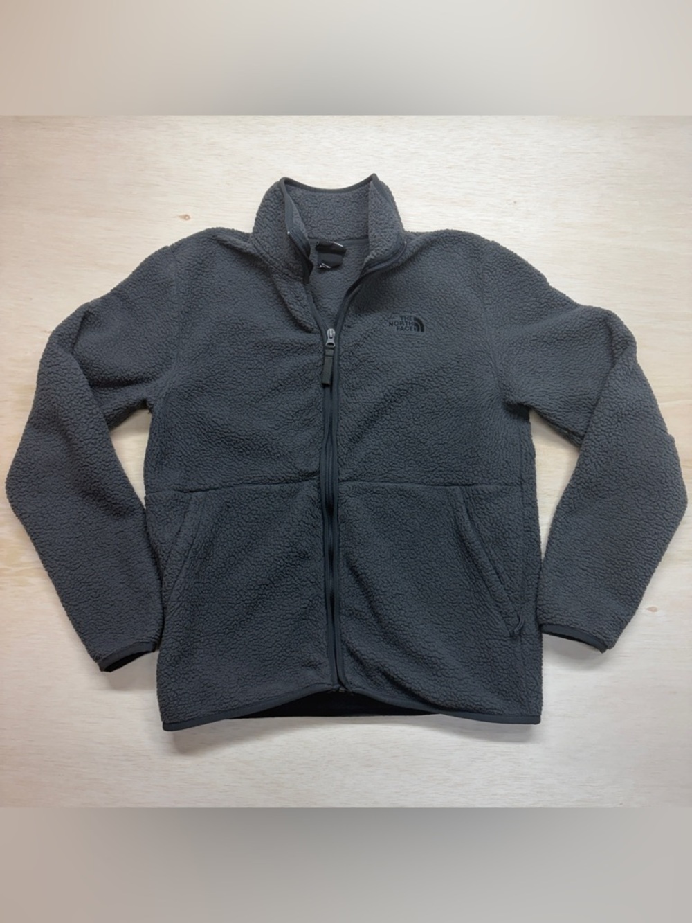 THE NORTH FACE Men's Lightweight Full Zip Fleece Jacket (Size Medium)